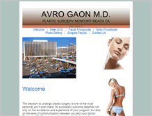 Tablet Screenshot of drgaon.com